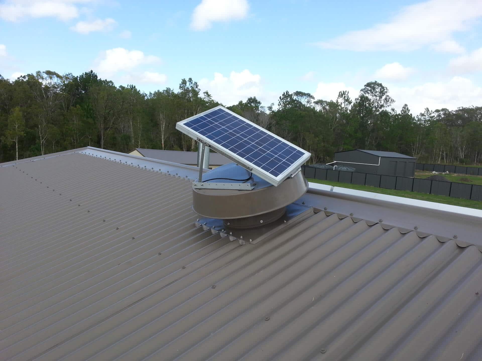 colour matched Solar whirlybird