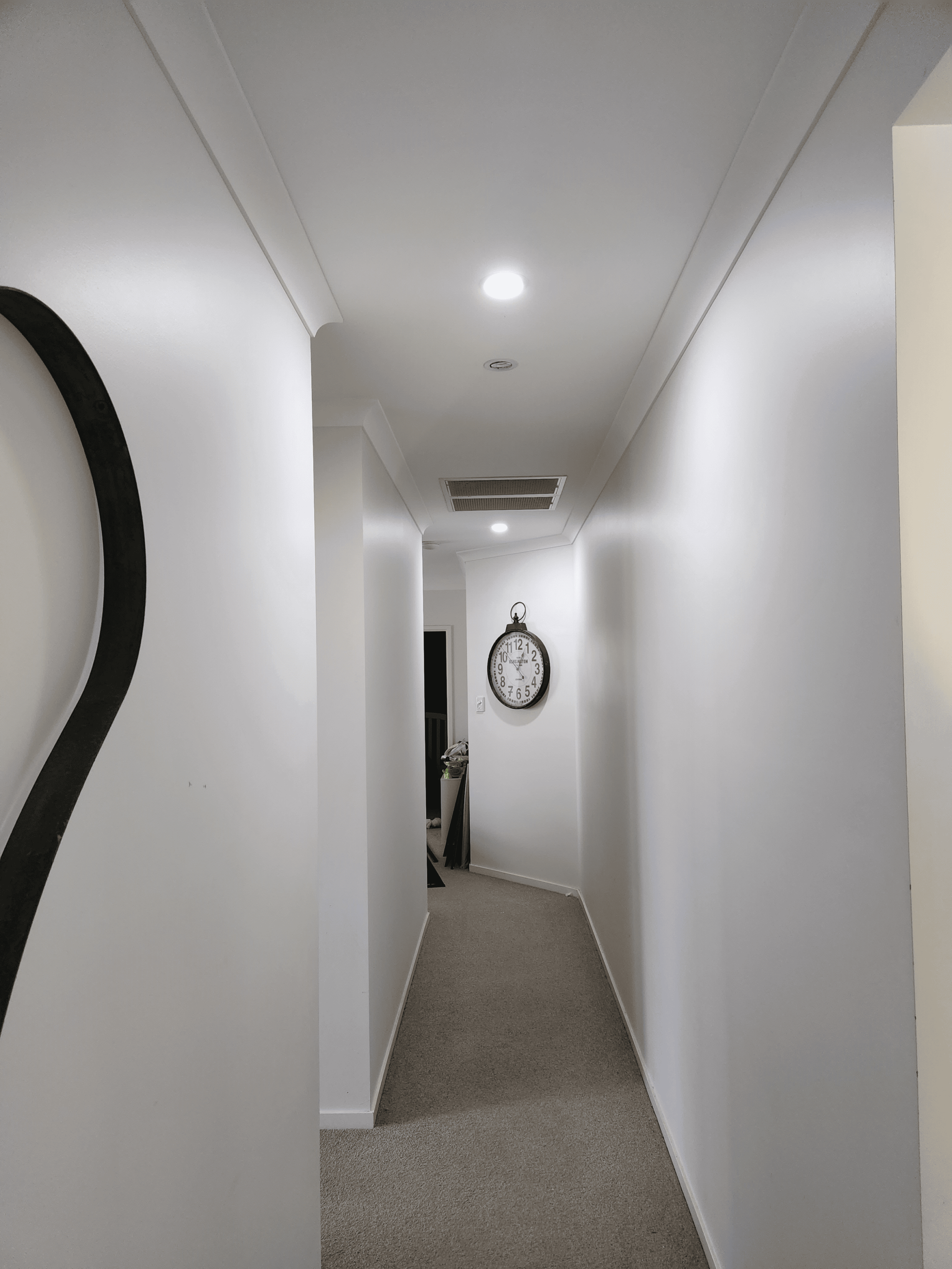 Solar lighting in hallway